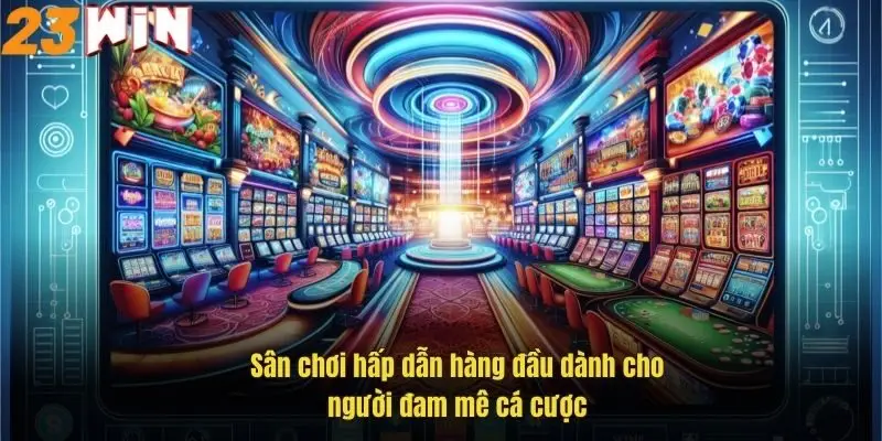 23WIN ✔️ Cá Cược Thể Thao, Live Casino & Slot Nổ Hũ Jackpot 38 Sân chơi hấp dẫn hàng đầu dành cho người đam mê cá cược