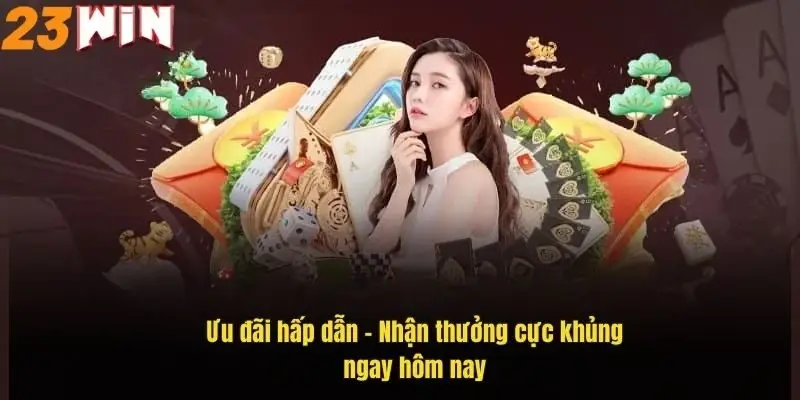 Khuyến Mãi 23Win – Cơ Hội Vàng Nhận Thưởng Hấp Dẫn Mỗi Ngày 2 uu-dai-hap-dan-nhan-thuong-cuc-khung-ngay-hom-nay